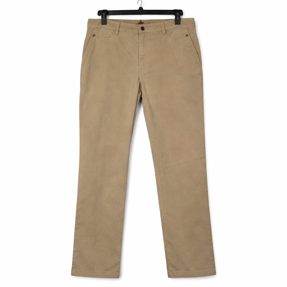 DULUTH Trading Company Flex Fire Hose Standard Fit Men’s Tan Work Pants Size 40